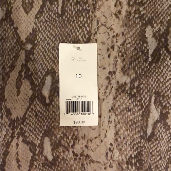 Banana Republic Size 10  with tags printed skirt - Picture 3 of 5